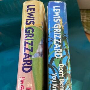 Lewis Gizzard books set of 2 if I ever get back to Georgia & Don’t bend over!